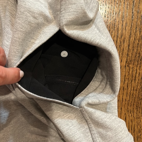 LULULEMON x PELOTON hooded sweatshirt hoodie in Gray size M Like New! - Picture 4 of 8